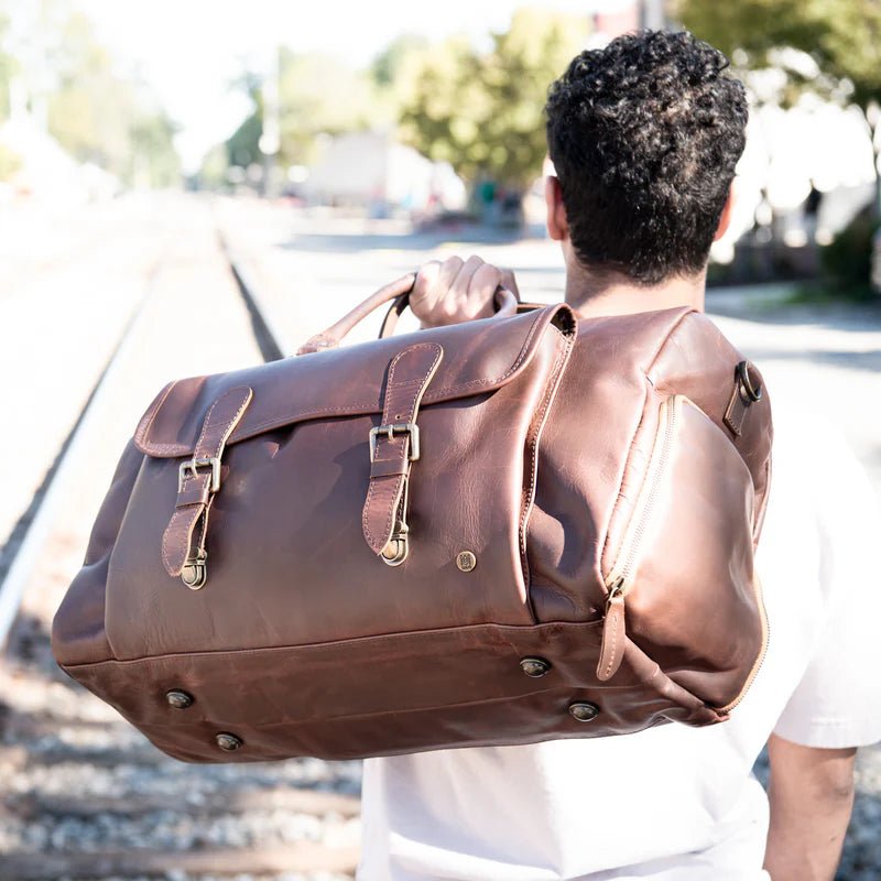 Unique Personalized The Overnighter Customized Man Bags Gifts for Men by Groovy Guy