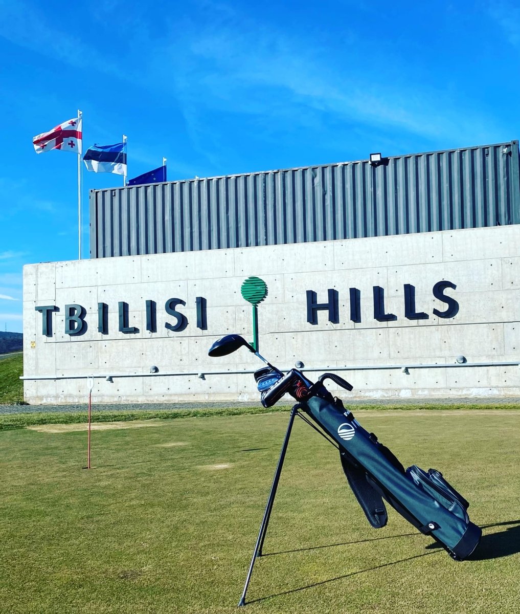 Unique Personalized THE LOMA | Cobalt Blue Par 3 Bag Customized Golf Bag Gifts for Men by Groovy Guy