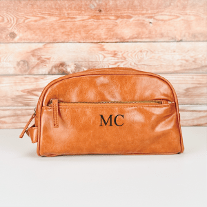 Unique Personalized JetSet Traveler's Kit Customized Personalized Toiletry Bag Gifts for Men by Groovy Guy