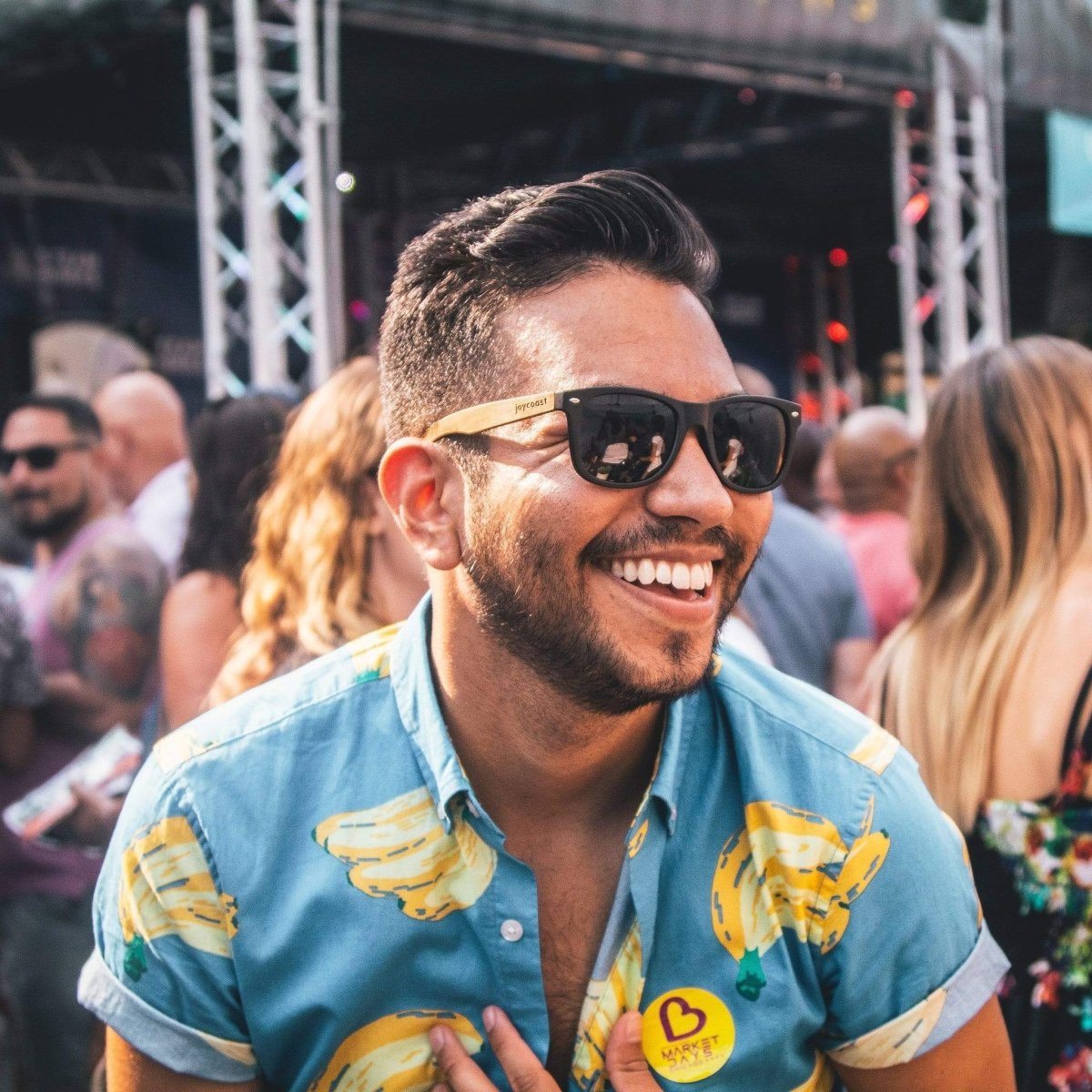 Unique Personalized Mozz | American Walnut Sunglasses Customized Wooden Sunglasses Gifts for Men by Groovy Guy