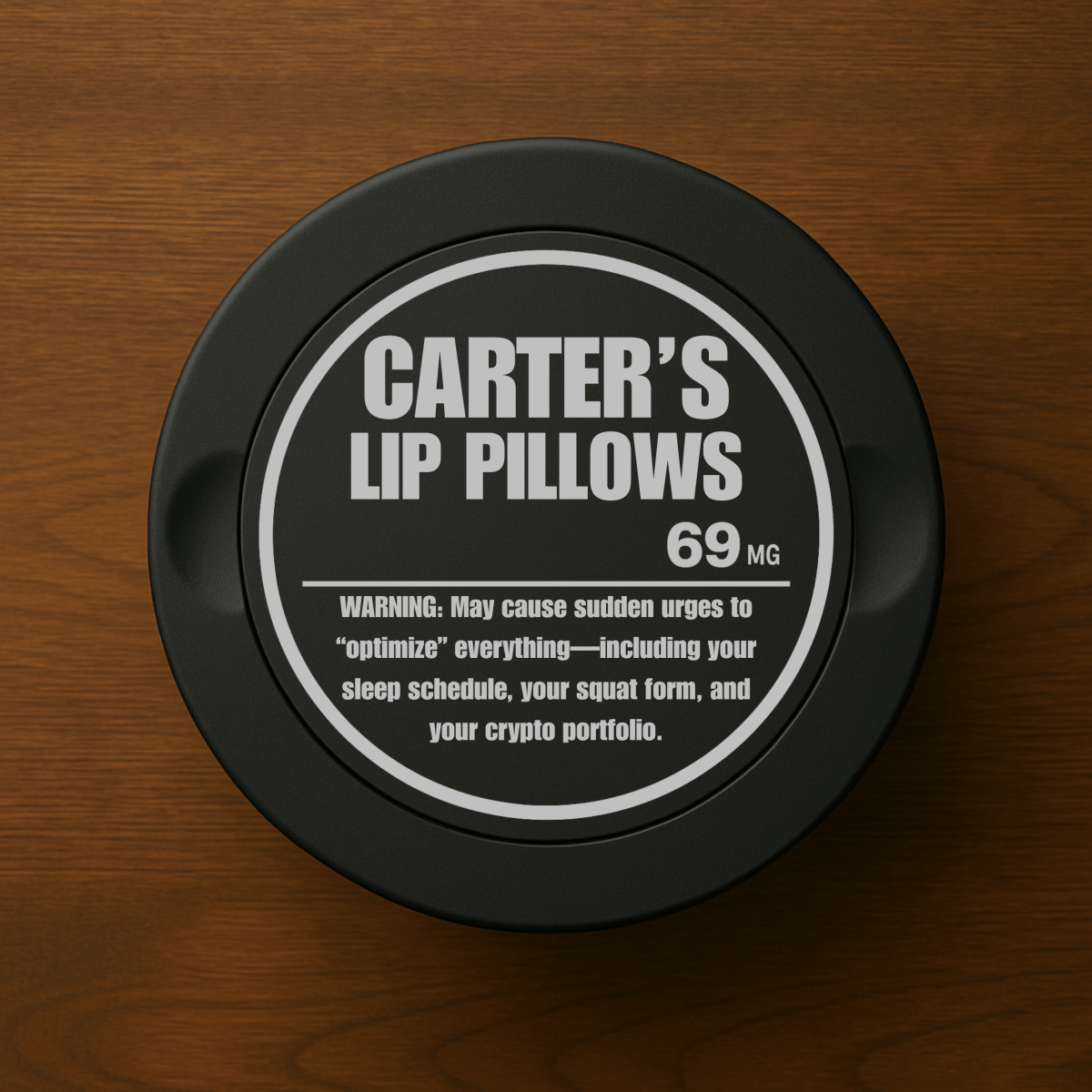 Unique Personalized Pillow Puck Personalized Can Customized Accessories Gifts for Men by Groovy Guy