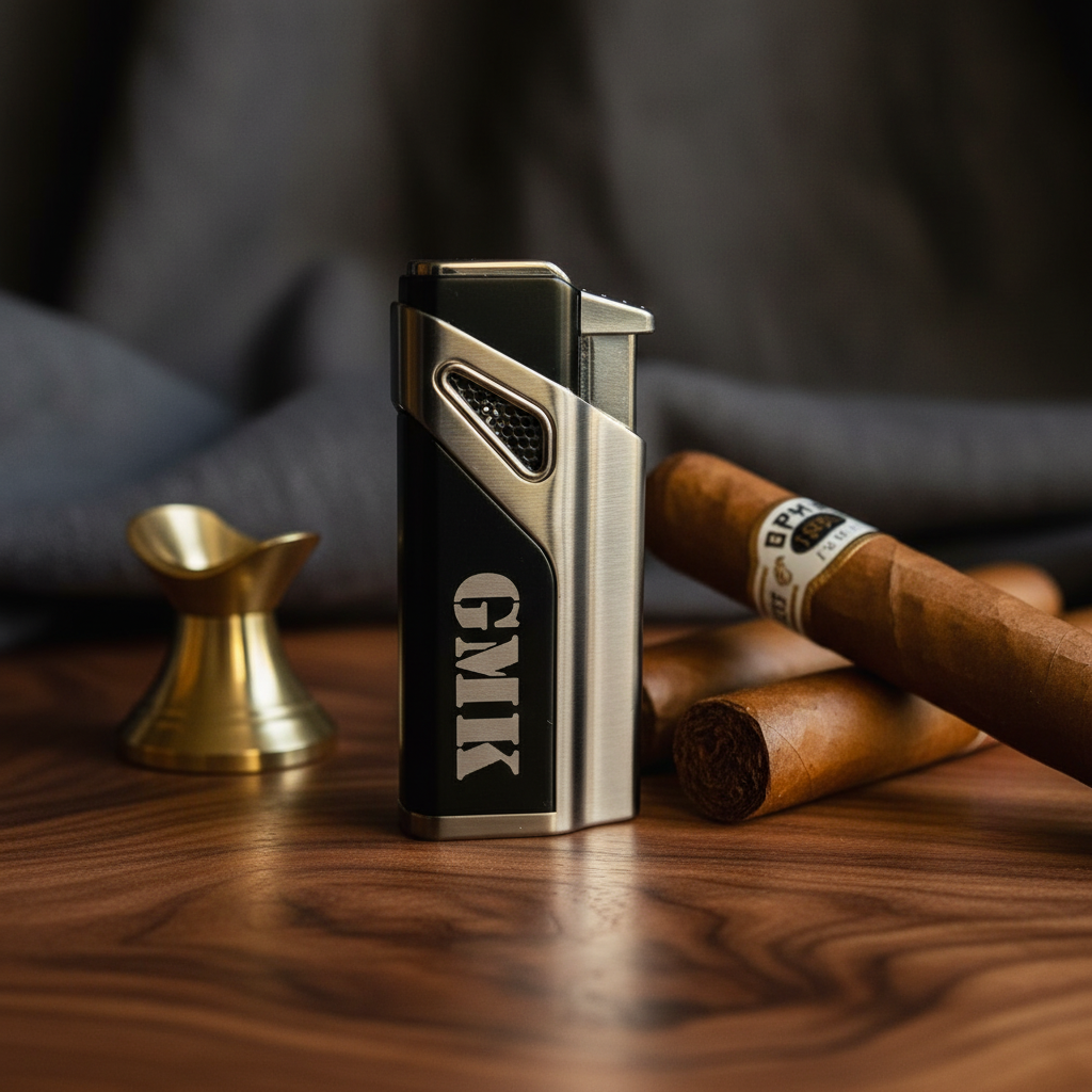 Personalized Triple Torch Cigar Lighter