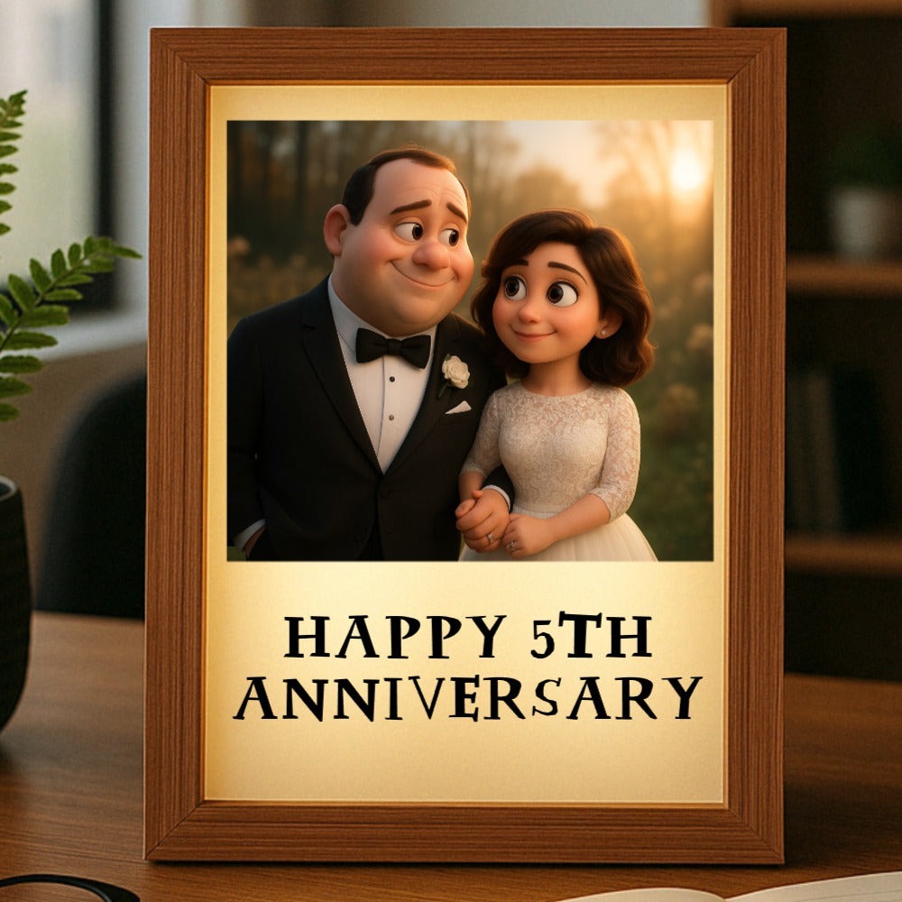 Animated Light-Up Picture Frame