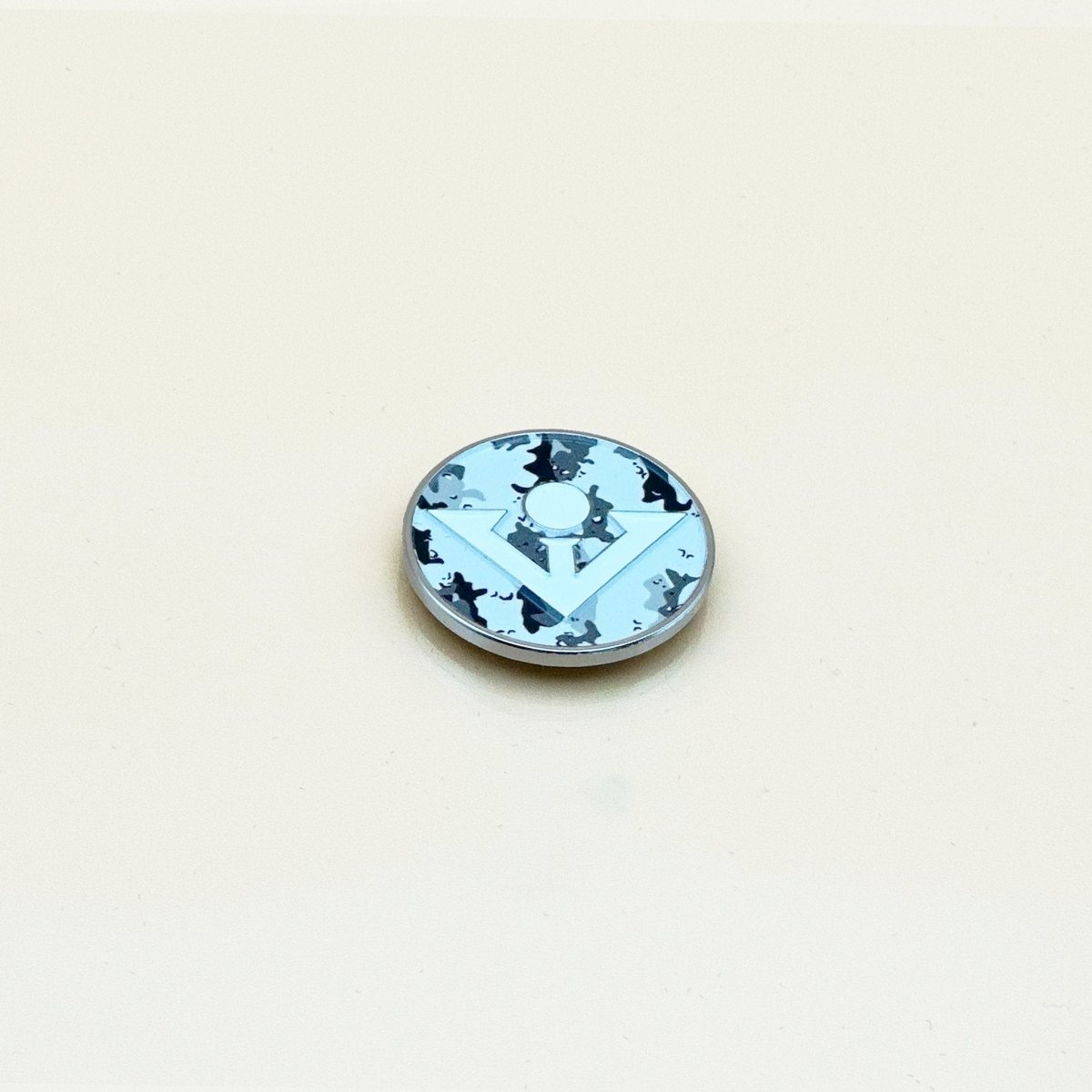 Unique Personalized Arctic Camo Golf Ball Marker Customized Printed Markers Gifts for Men by Groovy Guy