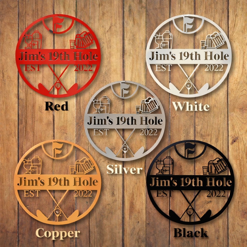 19th Hole Pub Sign