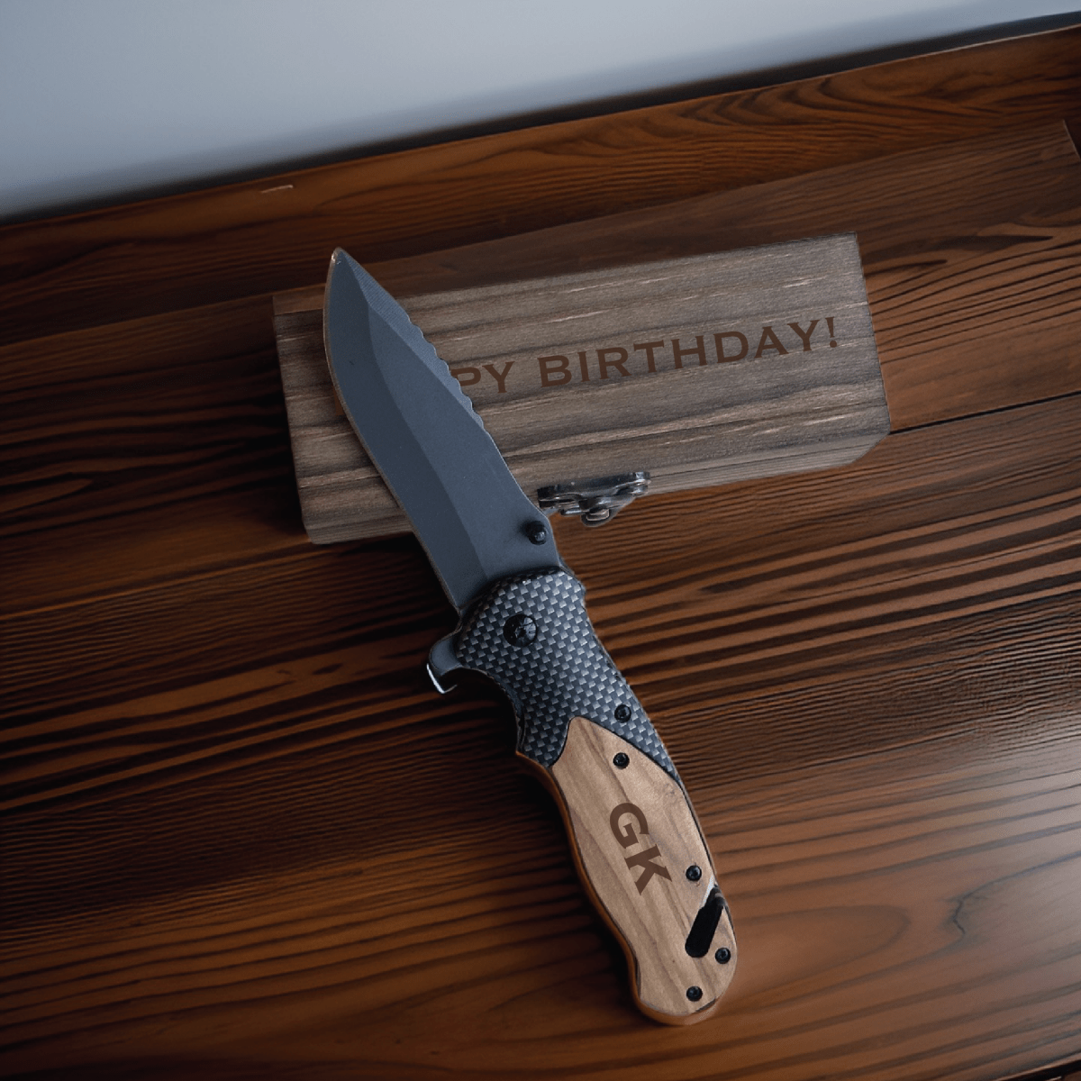 Unique Personalized Custom Occasions Cutter Customized Knife Gifts for Men by Groovy Guy
