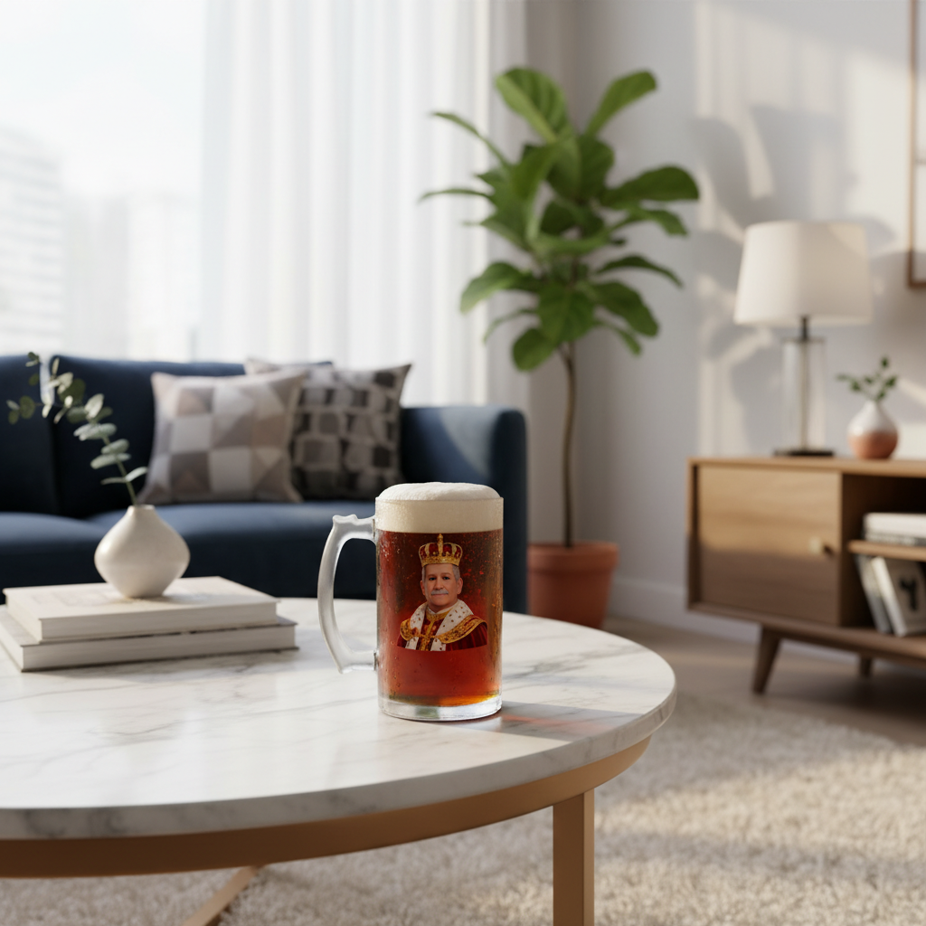 Birthday King Beer Mug