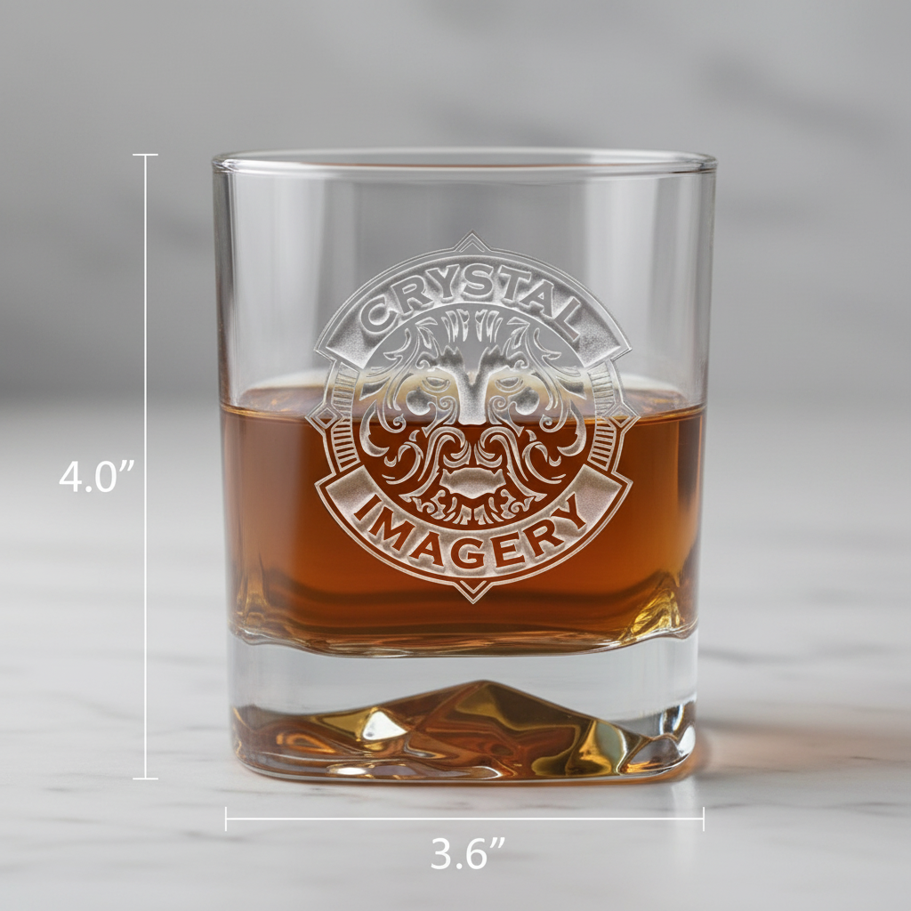 Custom Logo Whiskey Glass
