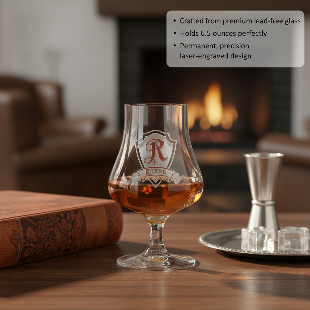 Personalized Whiskey Nosing Glass