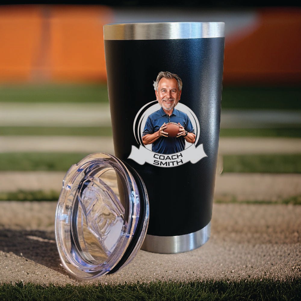 Football Coach’s Game Day Tumbler Gift for Football Coaches