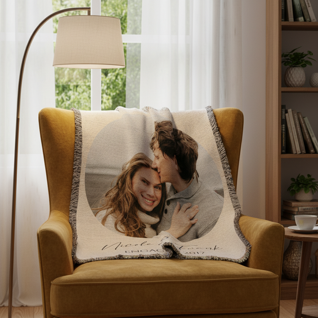 Wrapped in Love Photo Blanket