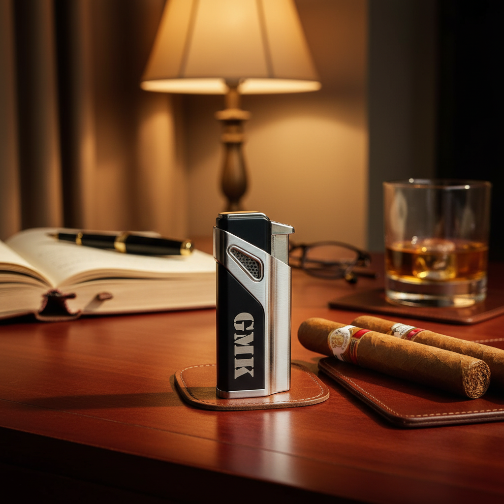 Personalized Triple Torch Cigar Lighter