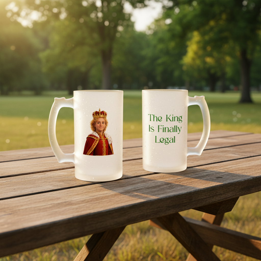 Birthday King Beer Mug