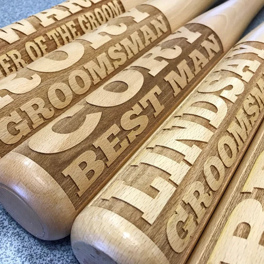 Custom Engraved Baseball Bat Gift