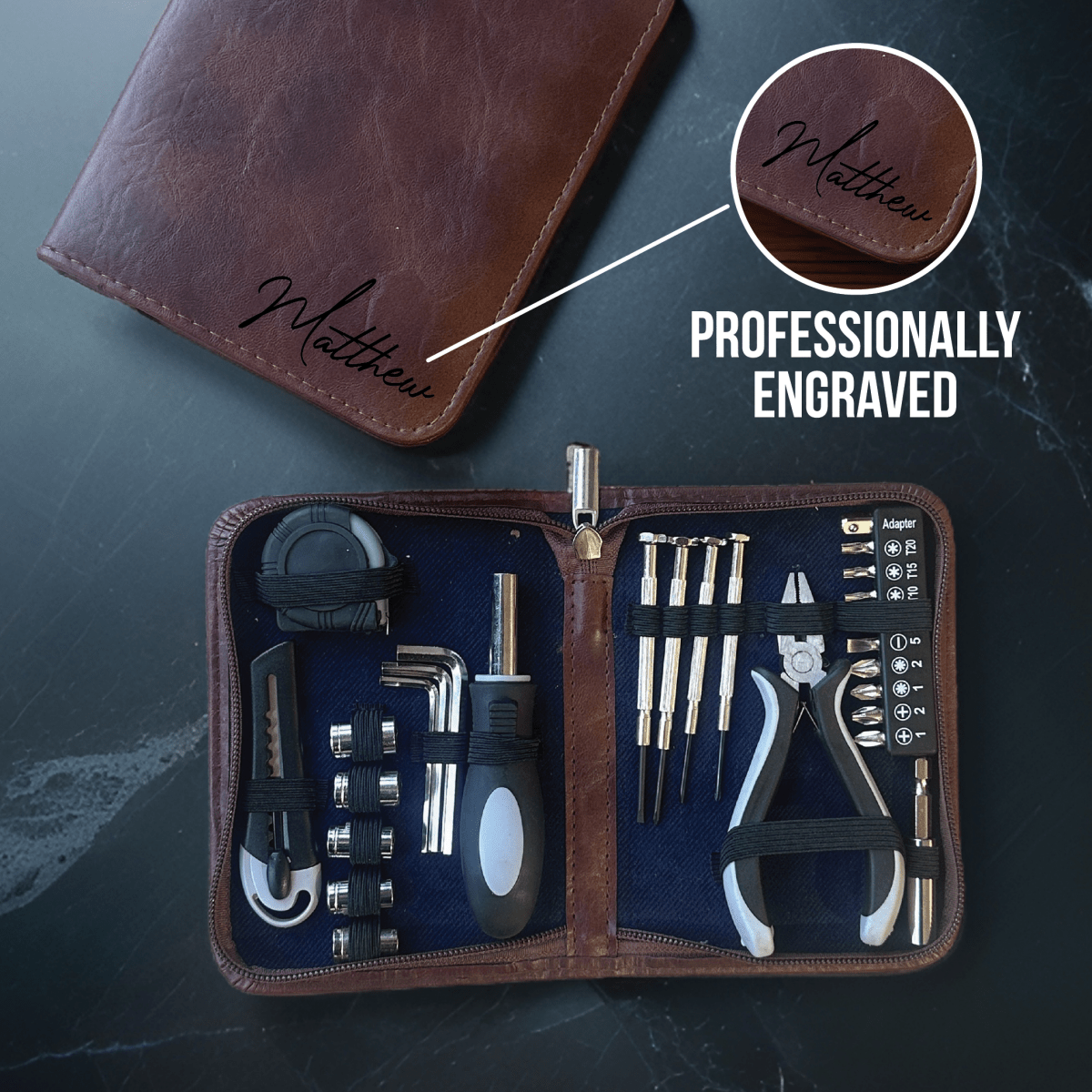 Unique Personalized Mr Fix - A - Lot Tool Set Customized Gift Set Gifts for Men by Groovy Guy