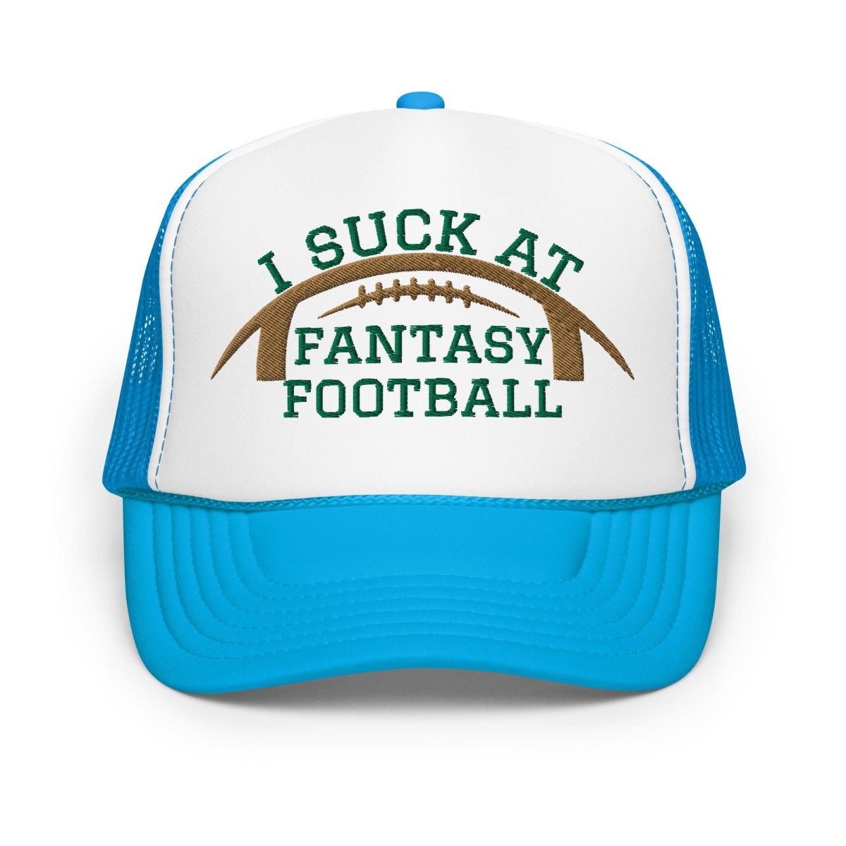 Unique Personalized I Suck at Fantasy Football Hat Customized Gifts for Men by Groovy Guy