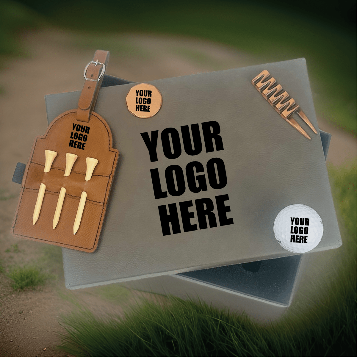 Unique Personalized Golf Tournament Gizmo Set Customized Golf Outing Gifts for Men by Groovy Guy