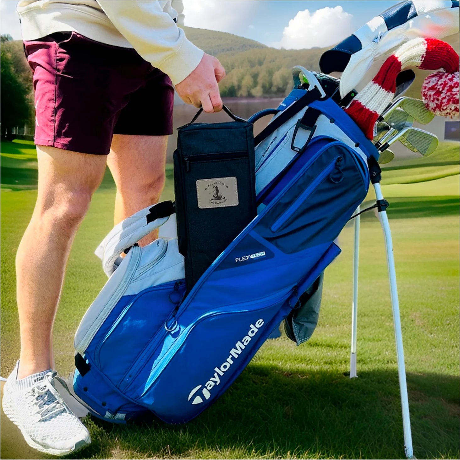 Unique Personalized Fairway Frost Golf Cooler Customized Coolers Gifts for Men by Groovy Guy