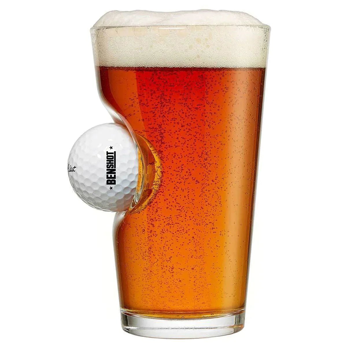Unique Personalized Fore Pint Glass Customized Golf Gifts for Men by Groovy Guy