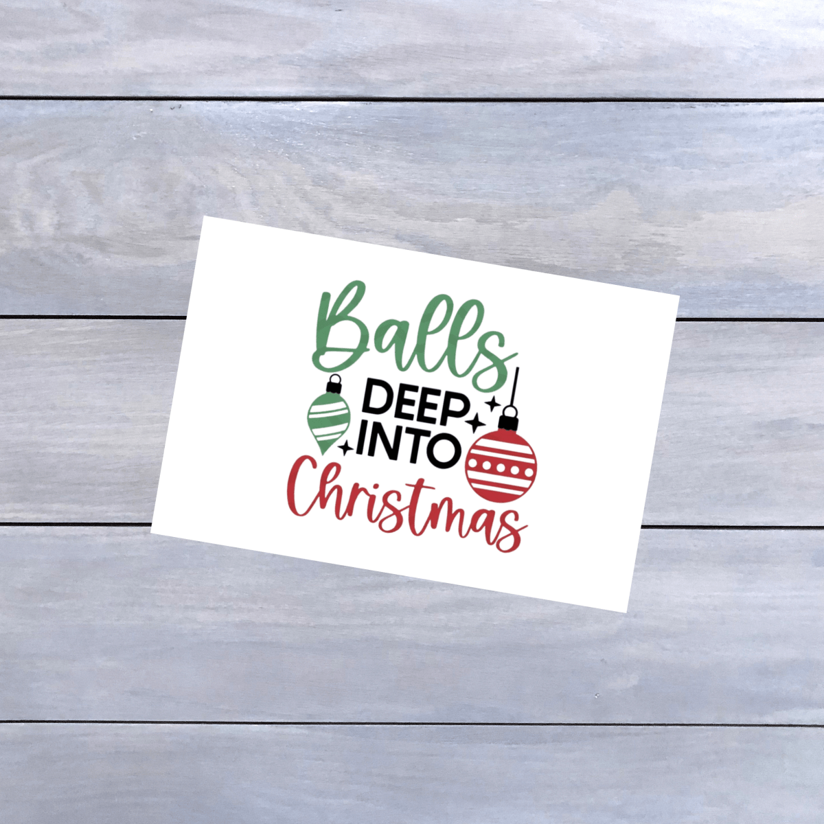 Unique Personalized Fun Holiday Cards Customized Greeting & Note Cards Gifts for Men by Groovy Guy