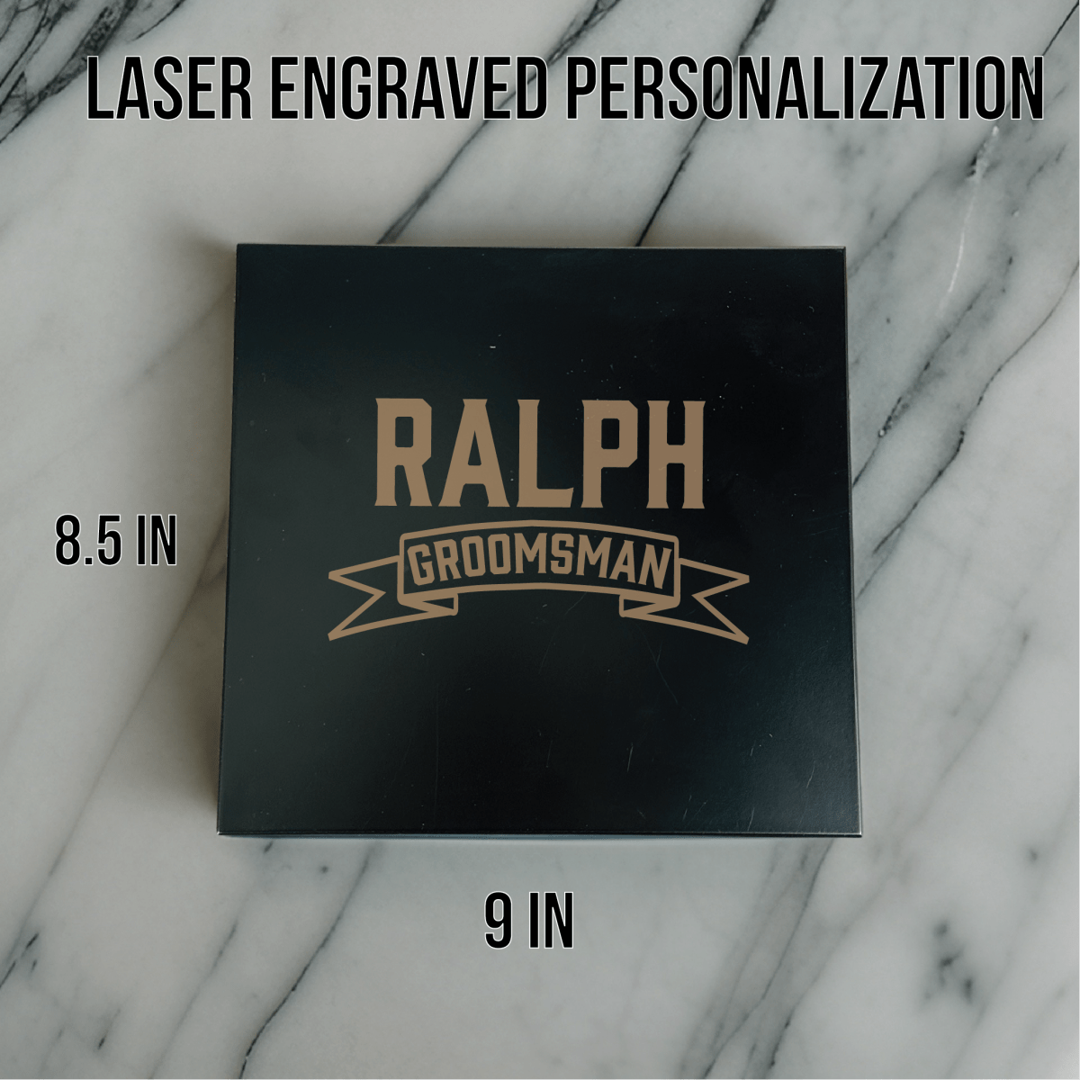 Unique Personalized Classic Groomsman Cigar Gift Set Customized Groomsmen Gifts Gifts for Men by Groovy Guy