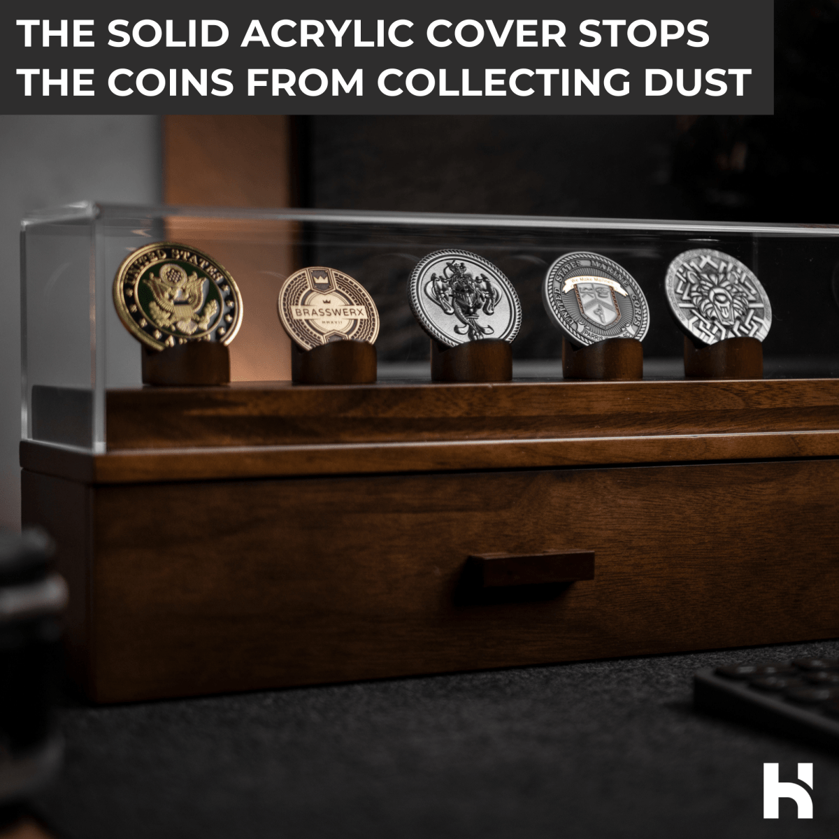 Unique Personalized The Coin Deck Customized Gifts for Men by Groovy Guy