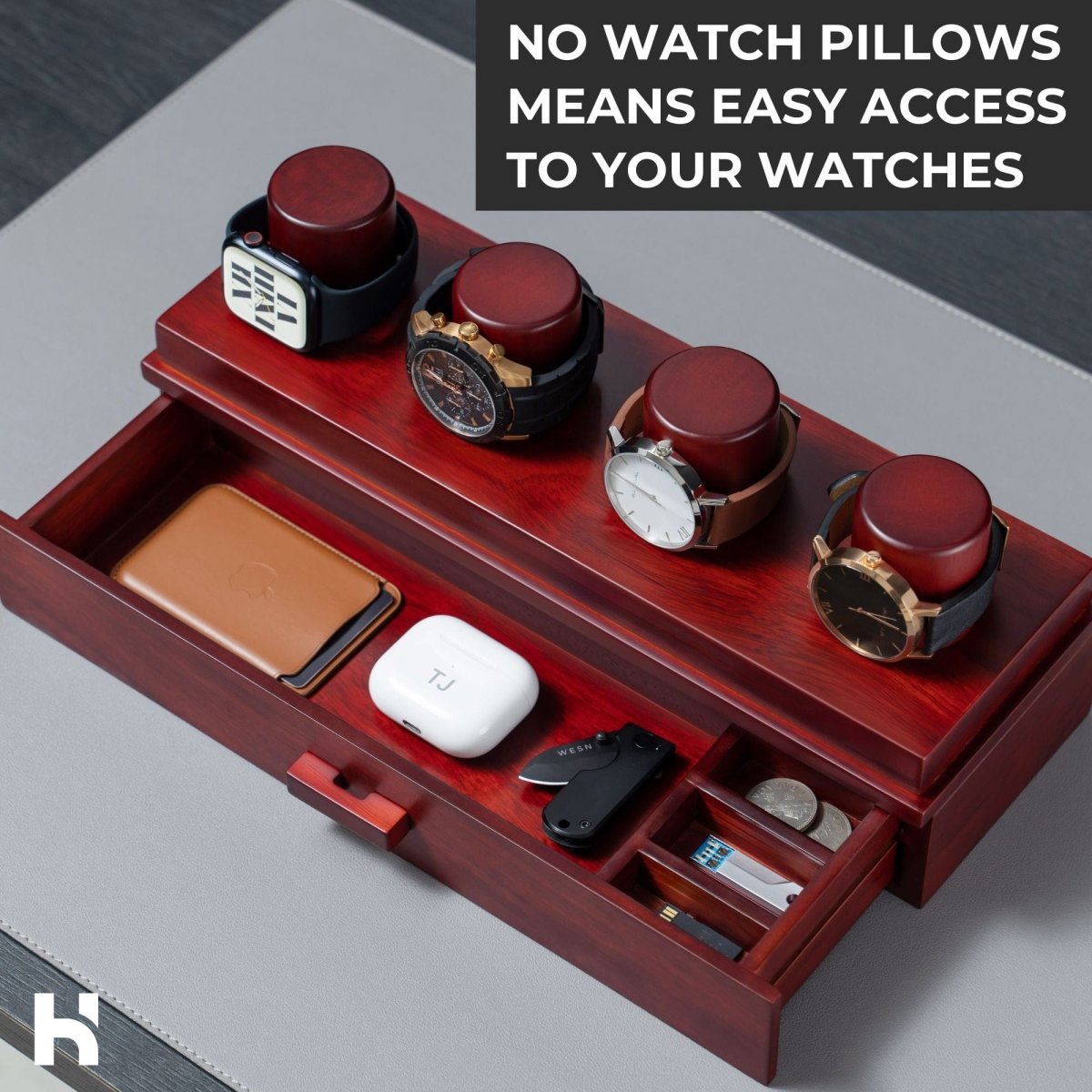 Unique Personalized The Watch Deck Customized Gifts for Men by Groovy Guy