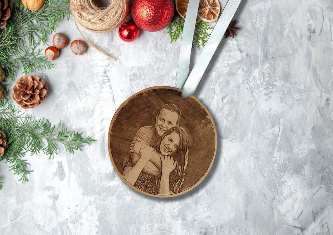 Unique Personalized Holiday Love Ornament Customized Holiday Ornament Gifts for Men by Groovy Guy