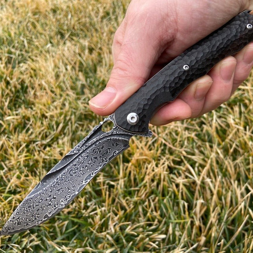 Unique Personalized Durable Damascus Core Blade Customized Knives Gifts for Men by Groovy Guy