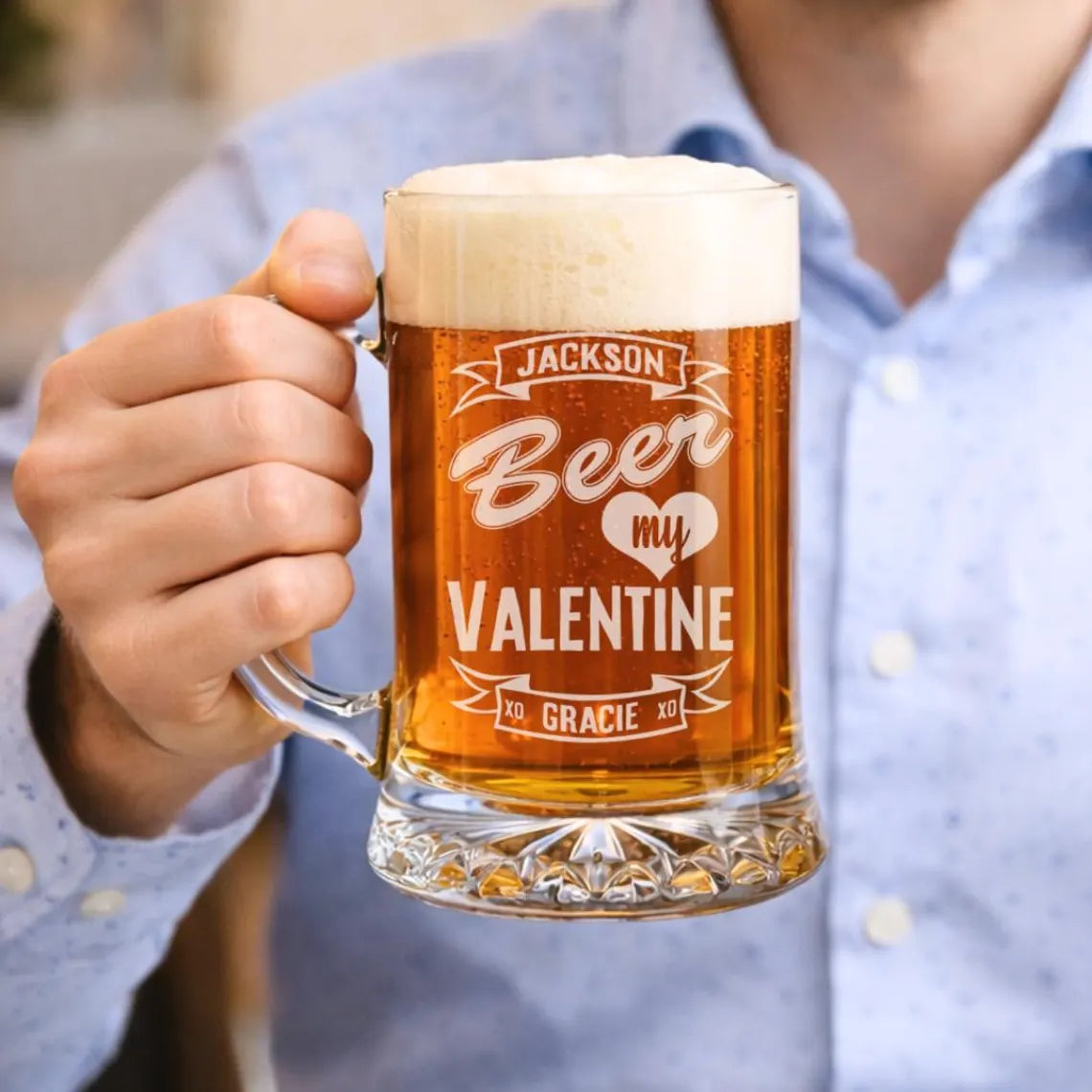Personalized Valentineโs Day gift for him
