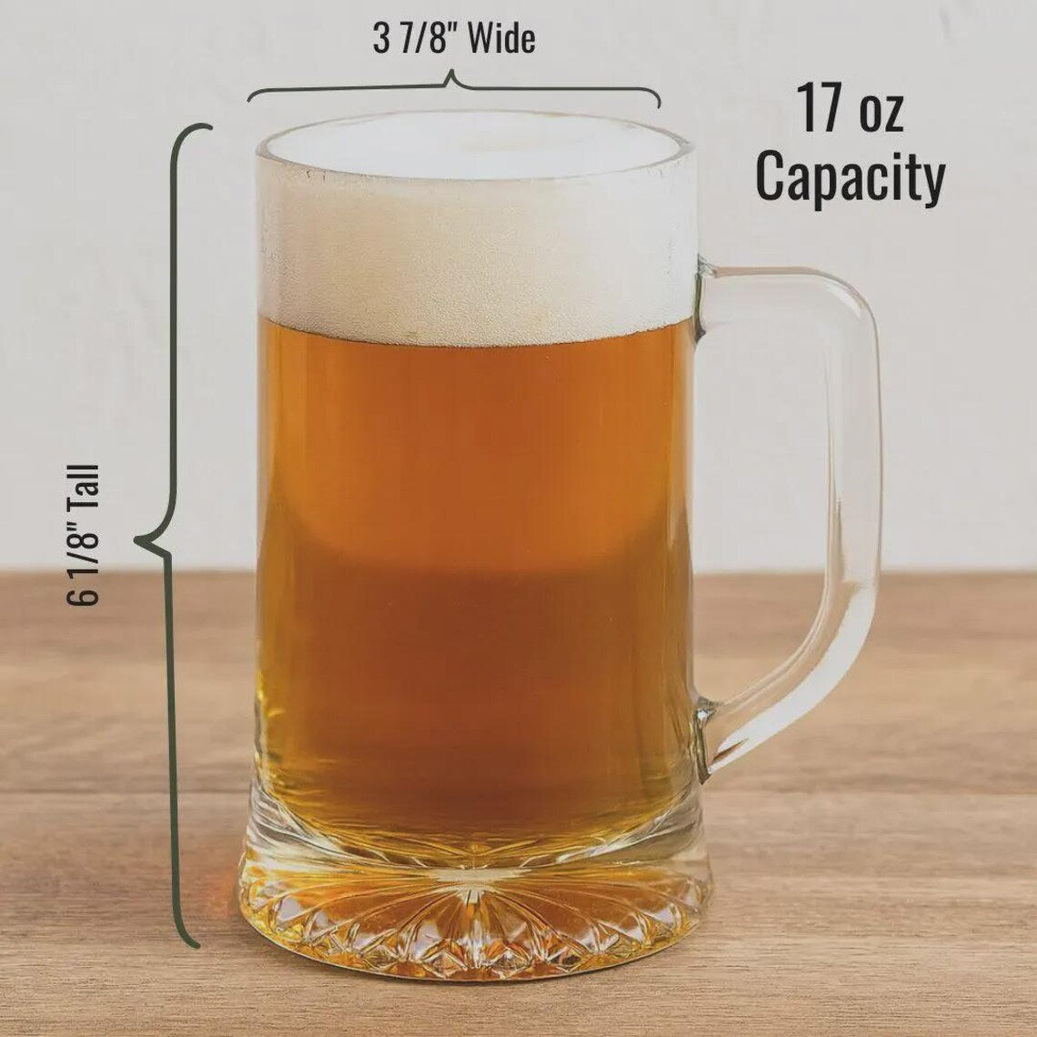 Father Figure Dad Beer Mug