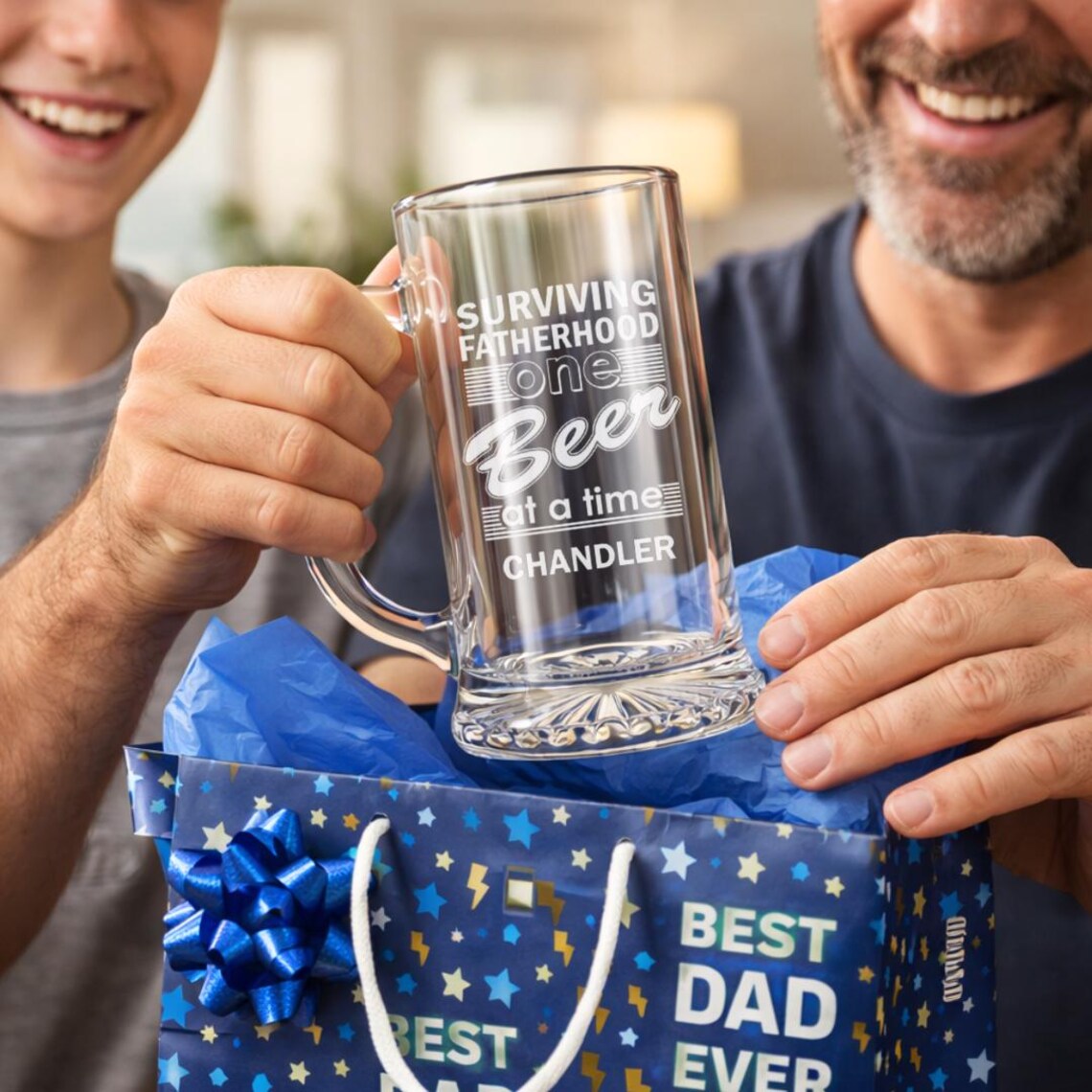 Dads Brew | Surviving Fatherhood Beer Glass