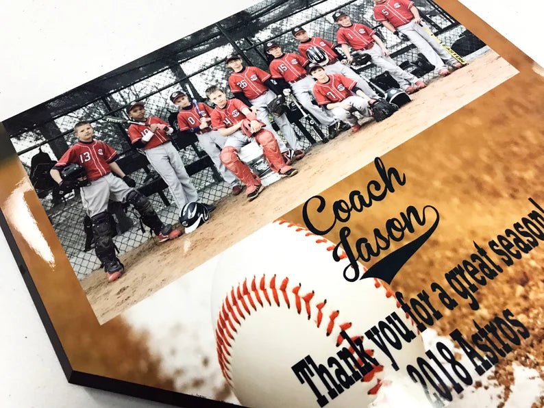 Unique Personalized Home Plate Plaque Customized Baseball Gifts for Men by Groovy Guy