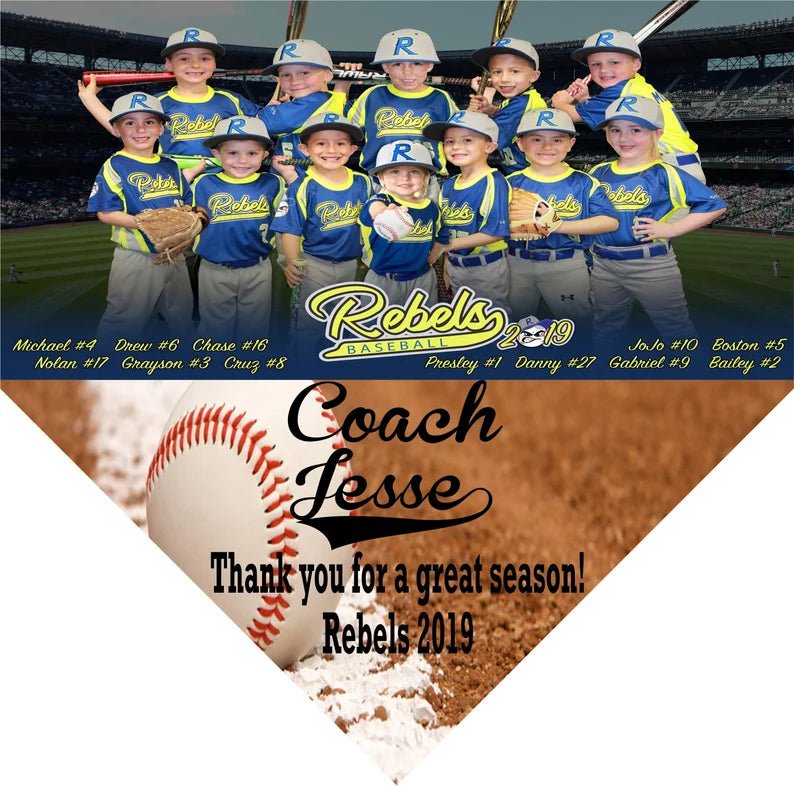 Unique Personalized Home Plate Plaque Customized Baseball Gifts for Men by Groovy Guy