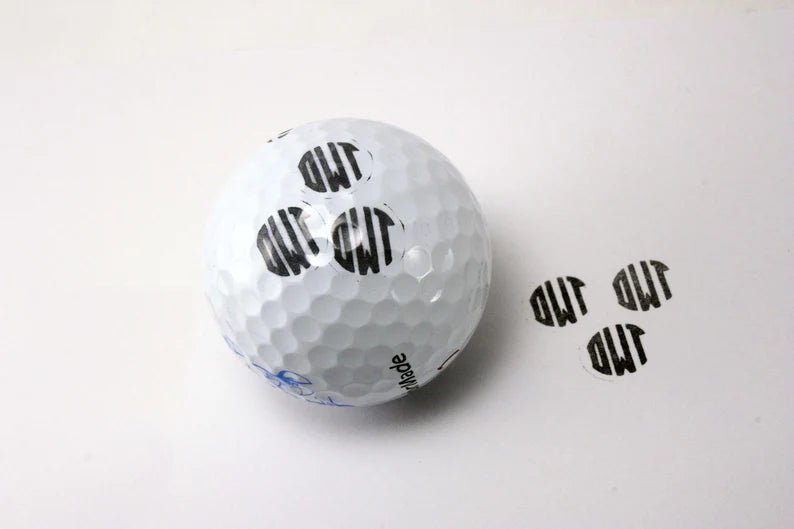 Unique Personalized Custom Golf Ball Stamp Customized Gifts for Men by Groovy Guy