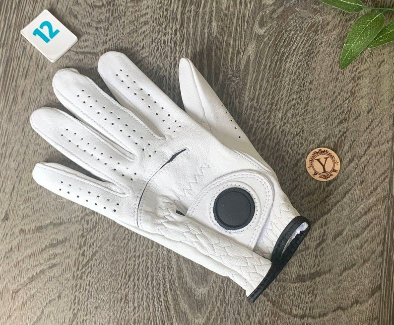 Unique Personalized Custom Logo Golf Glove Customized Gifts for Men by Groovy Guy
