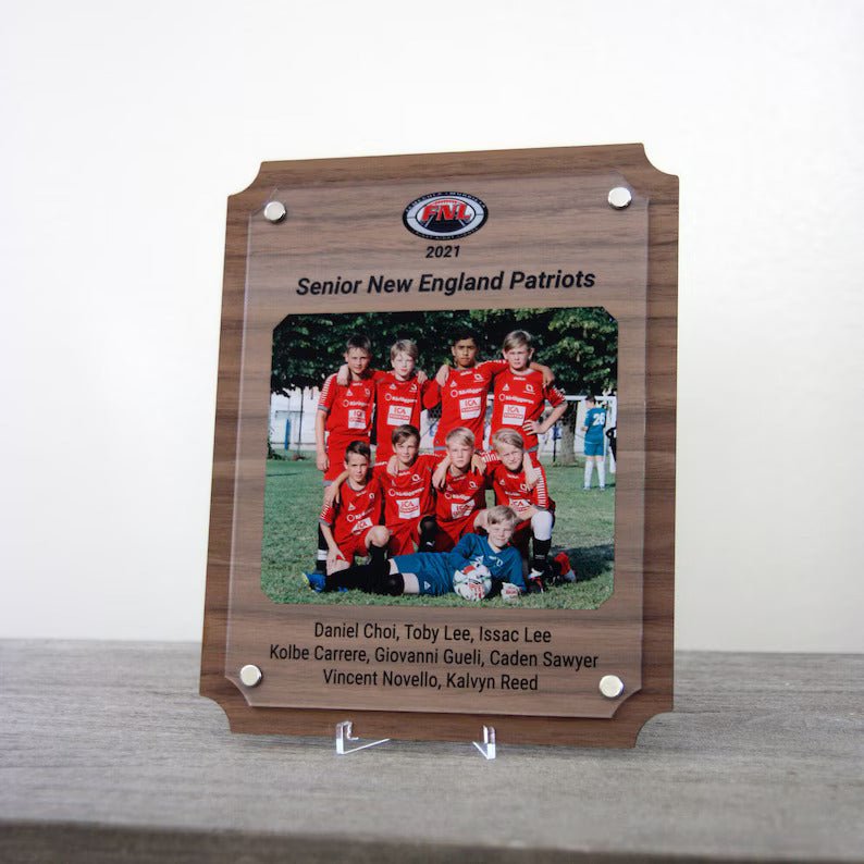 Unique Personalized Custom Sport Plaque Customized Sports Gifts for Men by Groovy Guy
