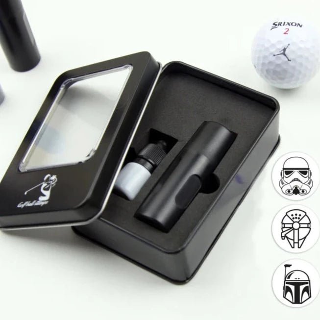 Unique Personalized Fairway Fun Ball Stamp Set Customized Golf Ball Stamp Gifts for Men by Groovy Guy