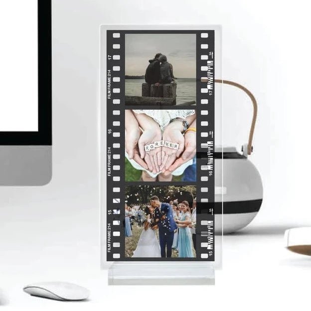 Unique Personalized Acrylic Photo Film Roll Customized Gifts for Men by Groovy Guy