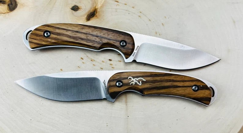 Unique Personalized Engraved Browning Hunting Knife Customized Knife Gifts for Men by Groovy Guy