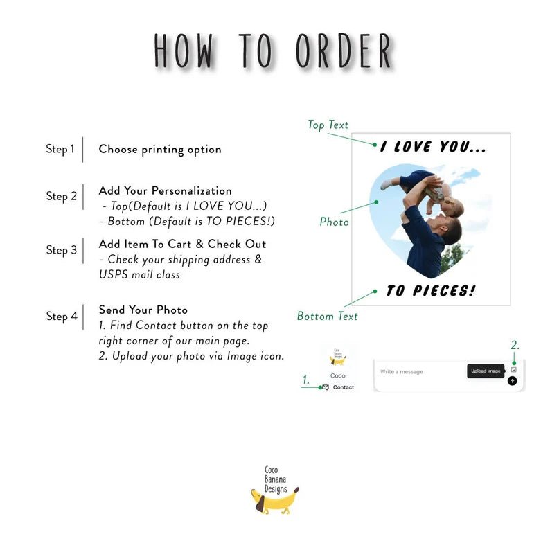 Unique Personalized Custom Photo Building Block Puzzle Customized Fathers Day Gifts for Men by Groovy Guy