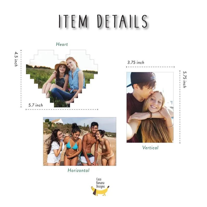 Unique Personalized Built With Love Blocks Customized Gifts for Men by Groovy Guy