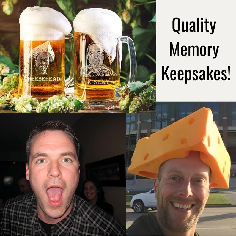 Custom Picture on Beer Mug