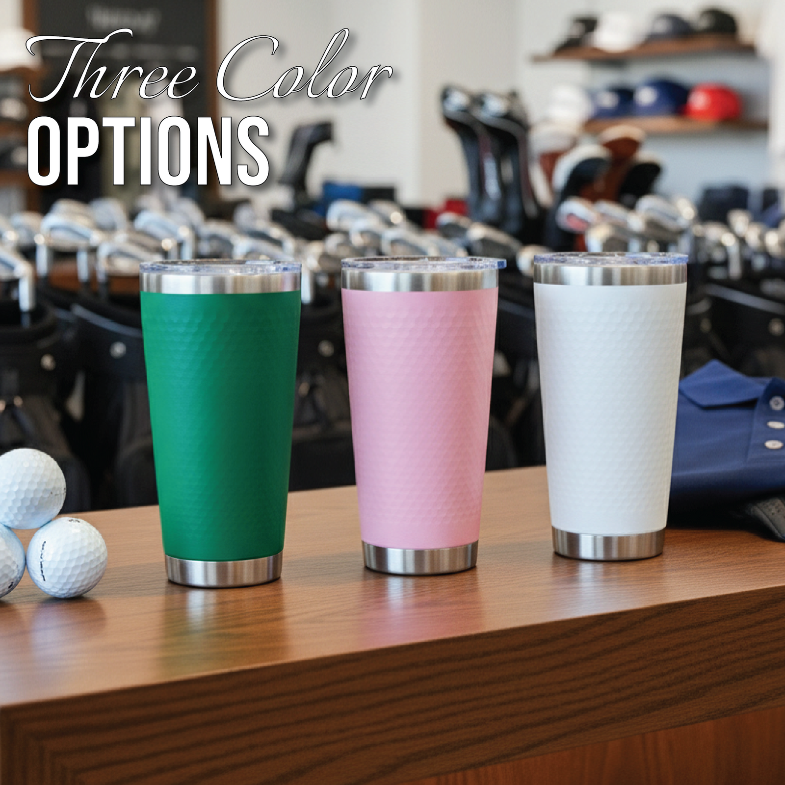 Custom Logo Golf Tumbler (20 oz)