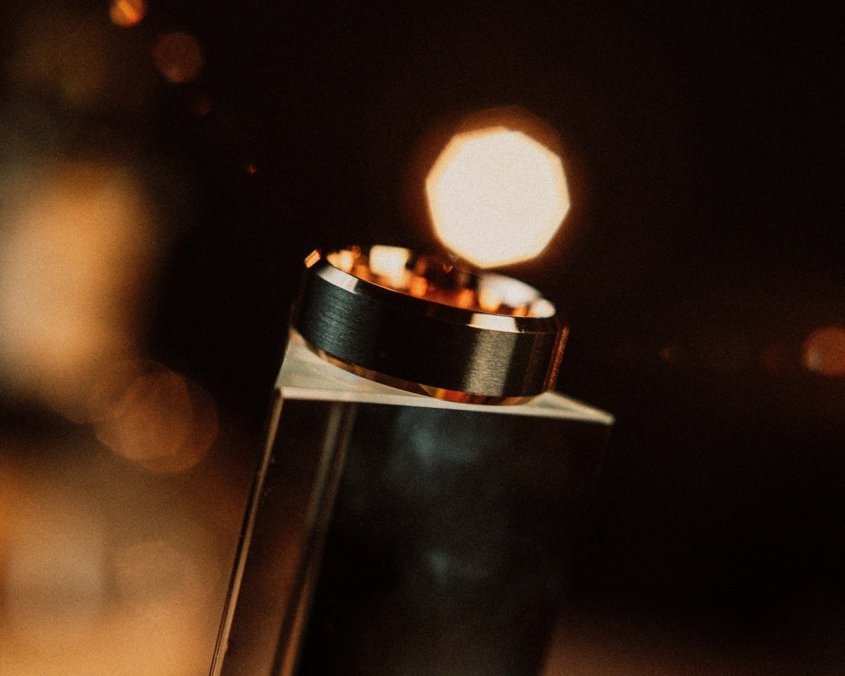 Unique Personalized The “Gatsby” Ring Customized Rings Gifts for Men by Groovy Guy