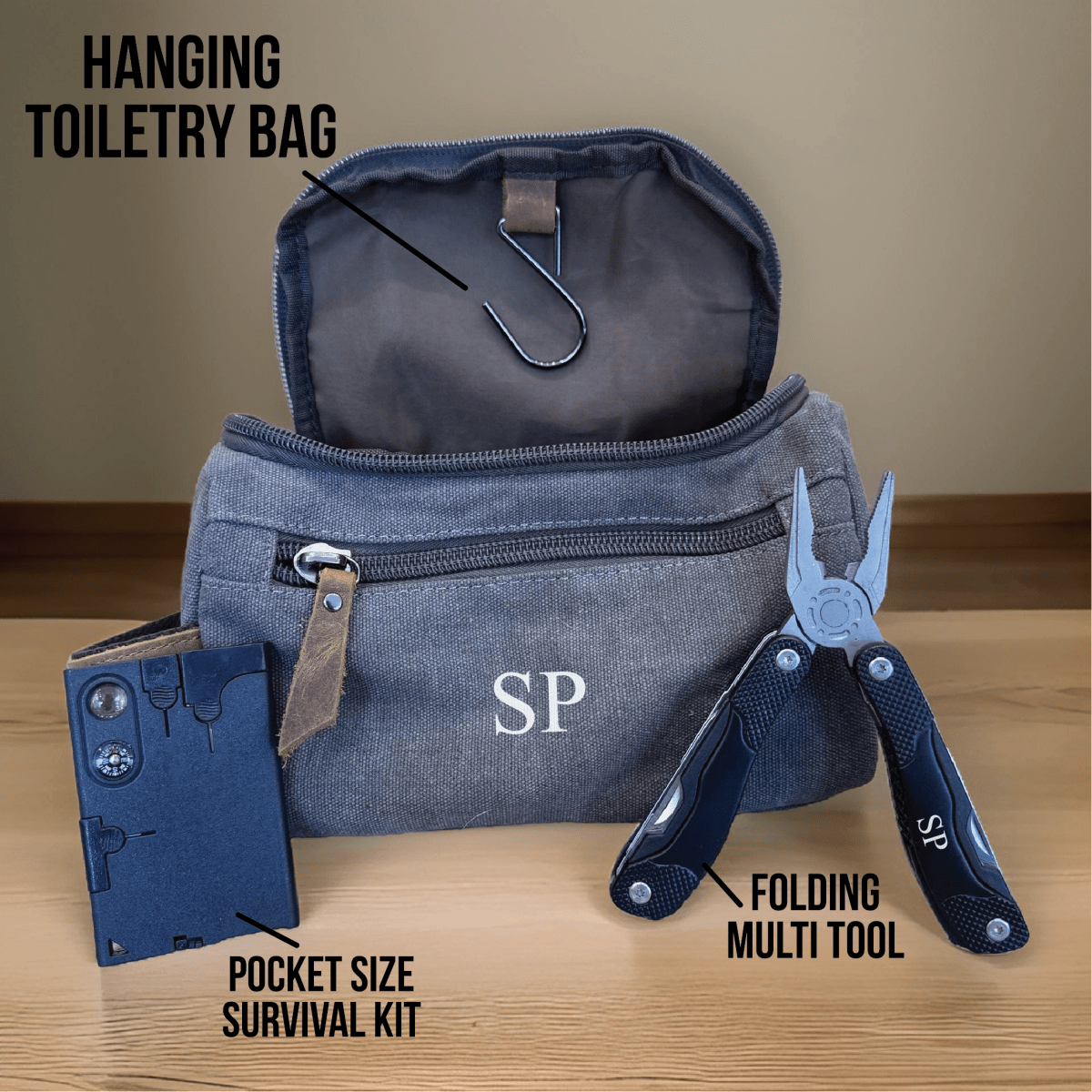 Unique Personalized JourneyMate Essentials Kit Customized Gift Sets Gifts for Men by Groovy Guy