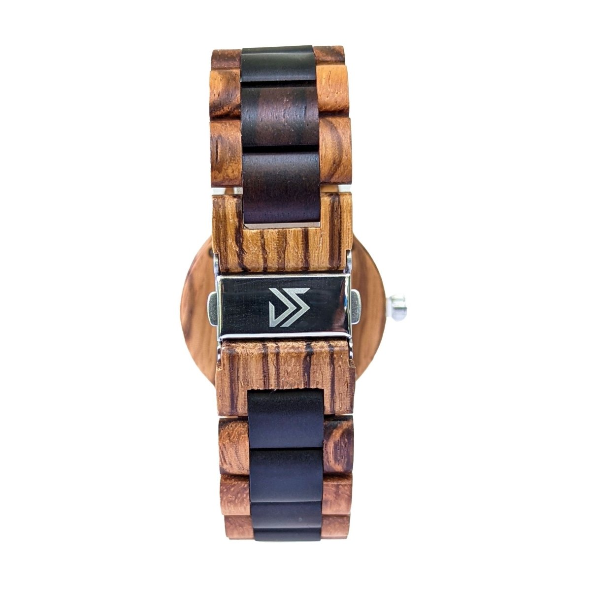 Unique Personalized Justo | Zebra Black Customized Wooden Watch Gifts for Men by Groovy Guy