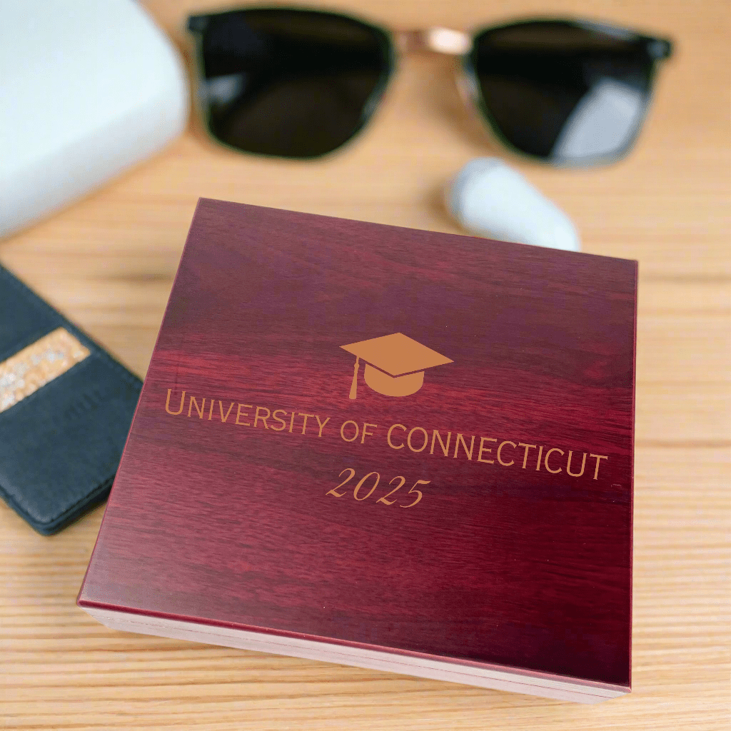 Unique Personalized Graduate's Memory Keepsake Box Customized graduation gifts for him Gifts for Men by Groovy Guy