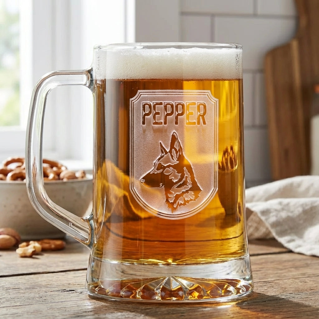 Man's Best Friend Beer Mug
