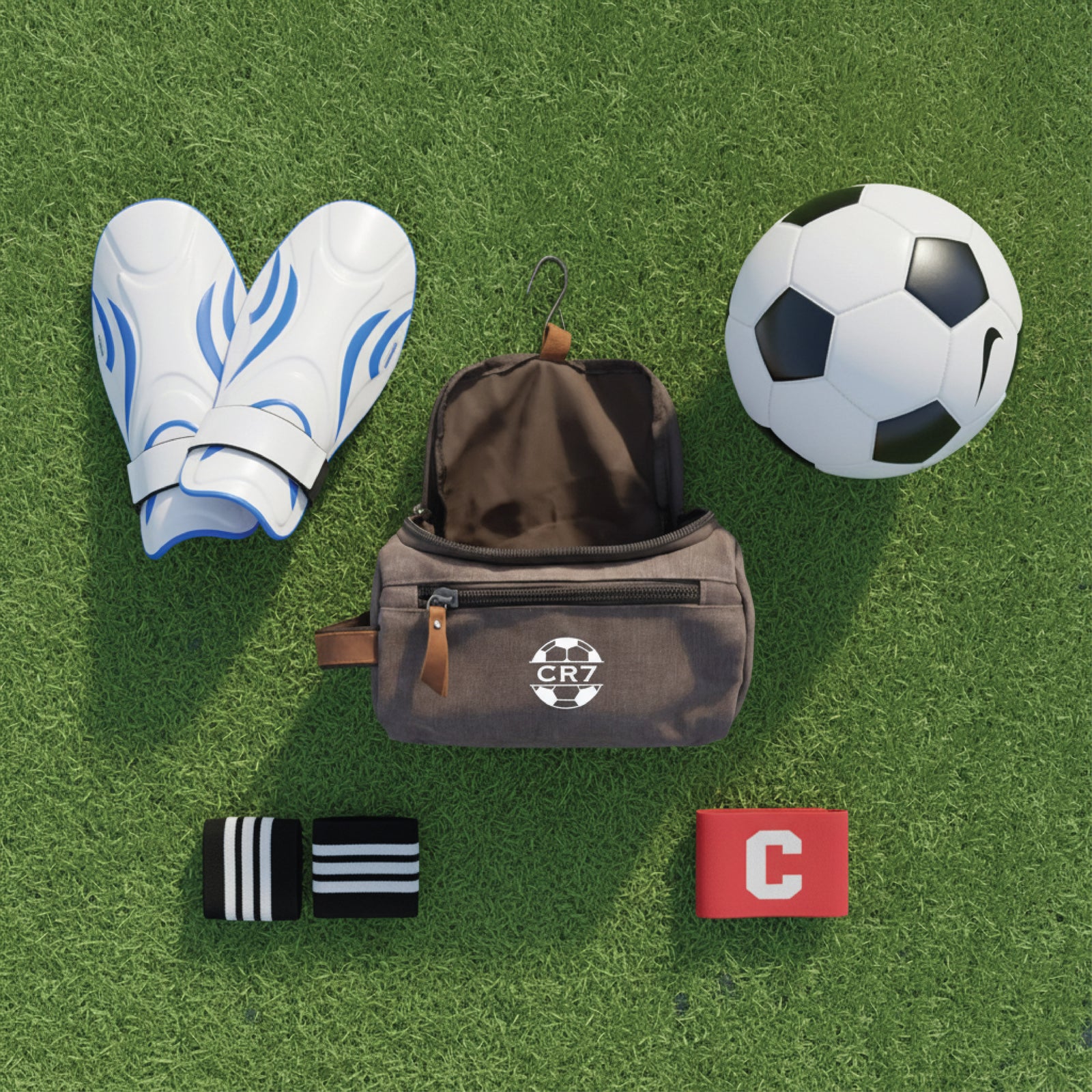 Match Day Personalized Soccer Toiletry Bag